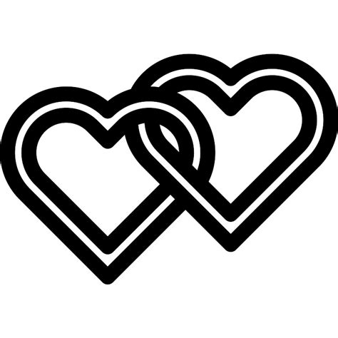 Two Hearts Vector Svg Icon Svg Repo