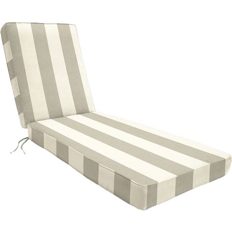 Wayfair Custom Outdoor Cushions Outdoor Sunbrella Double-Piped Chaise ...