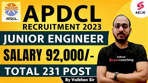 APDCL Recruitment 2023 Salary 92 000 APDCL New Vacancy Released