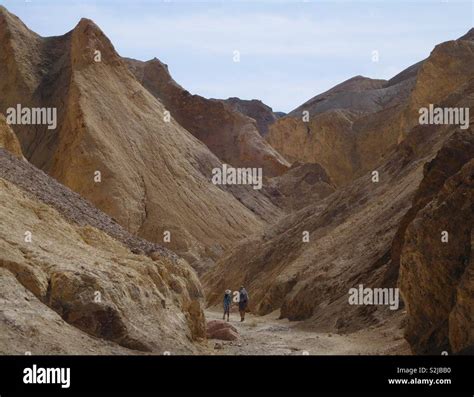 Hiking Death Valley Stock Photo - Alamy