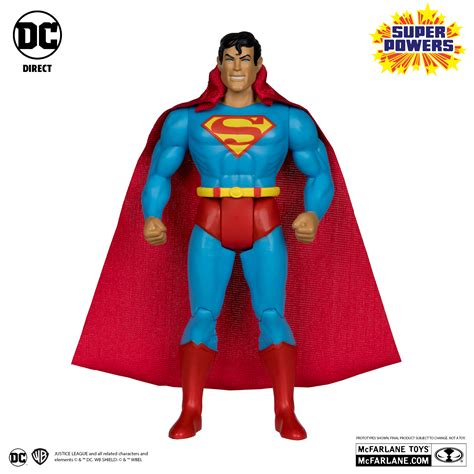 pre order mcfarlane toys dc super powers superman classic