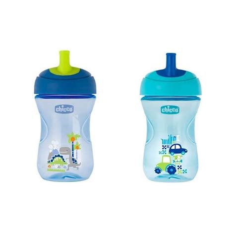 Uşaq üçün Su Qabı Chicco Advanced Azzurra 266 Ml 12 Ay çeşiddə