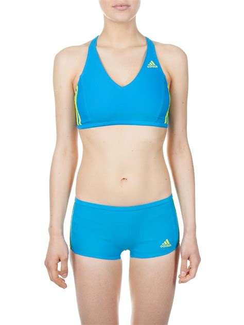 ADIDAS Damen Bikini Blau 36