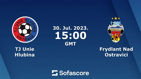 TJ Unie Hlubina Vs Frydlant Nad Ostravici Live Score H2H And Lineups