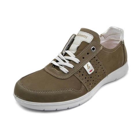 Chaussure pour homme en cuir nubuk beige semelle intérieure amovible