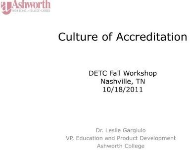 Ashworth College Accreditation Issues | Student Portal