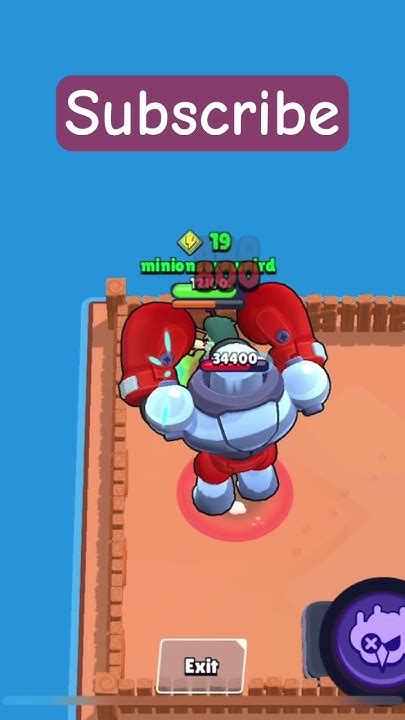 Boss Brawler Vs Boss Robot Brawlstars Gaming Supercell Satisfying Shorts Youtube