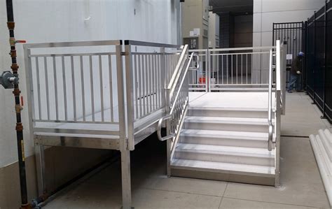 Osha Stair Platform For Il Uni Upside Innovations Installation