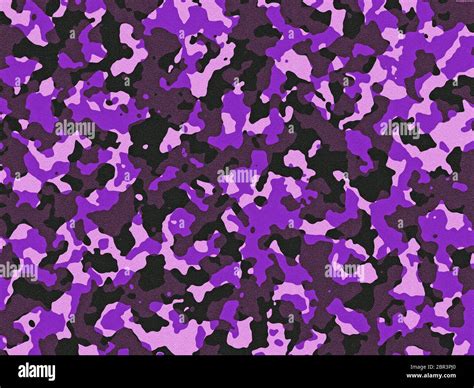 Textured Purple Camouflage Pattern Stock Photo Alamy