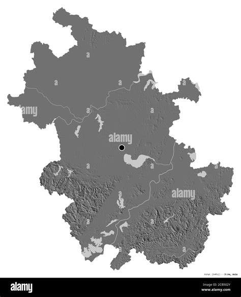 Anhui china asia map Cut Out Stock Images & Pictures - Alamy