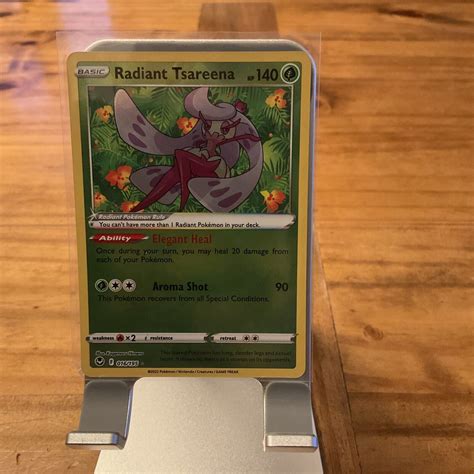 Pok Mon Tcg Radiant Tsareena Silver Tempest Holo Radiant Rare