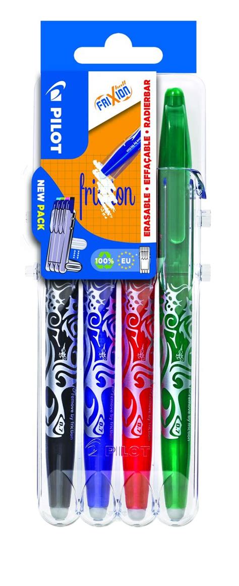 Pilot Tintenroller Frixion Ball M Schwarz Blau Rot Gr N Er Set Go