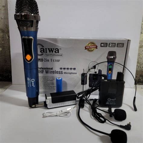 Mic Wireless Aiwa Speed Bh Mic Clip On Bh Mic Headset Microphone