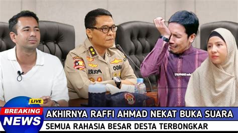 Tak Berkutik Raffi Ahmad Terpaksa Bongkar Semua Rahasia Desta