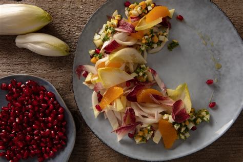 Chicorée Salat mit Orangen oder Äpfel Vitalyse Schweiz