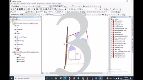 How To Add Point Polygon And Line Shapefiles In Arcgis Youtube