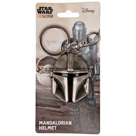 Star Wars Mandalorian Helmet Keychain