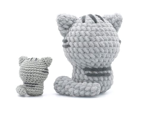 Free Cat Crochet Pattern Diy Fluffies Lily The Cat Amigurumi