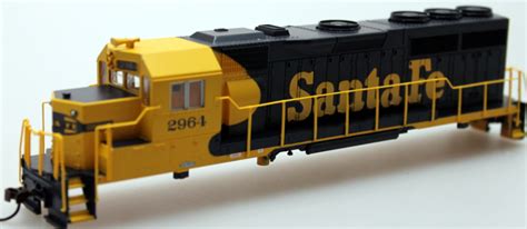 Loco Body Shell Santa Fe 3508 Blue And Yellow Ho Gp40 H63501 60304