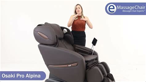 Osaki Os Pro Alpina Massage Chair Expert Review Youtube