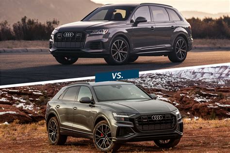 Compared 2023 Audi Q7 Vs 2023 Audi Q8 Capital One Auto Navigator