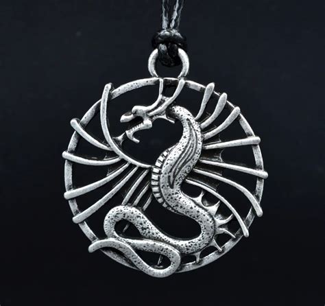 Buy 10pcs Ancient Powerful Amulet Sea Dragon Pendant