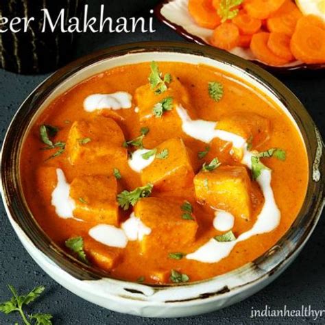 Paneer Makhani Recipe Swasthis Recipes