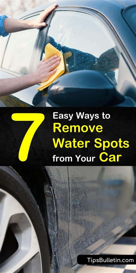 Best Way To Remove Water Spots From Car