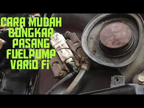 Cara Mengatasi Honda Vario Fi Brebet Mekanikrodaduachanel Youtube