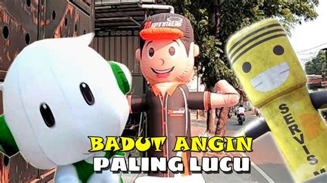 Badut Angin Lucu Pinter Joget Boneka Angin Sky Dancer Kompilasi