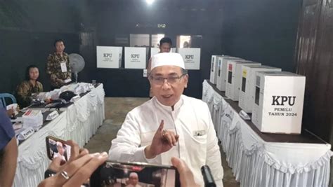 Hadir Ke Tps Ketum Pbnu Gus Yahya Ajak Nahdliyin Gunakan Hak Pilihnya