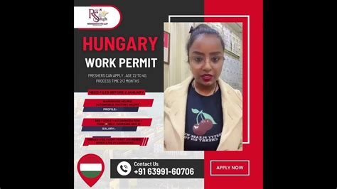 Hungary🇭🇺 दे रहा है Work Permit Freshers को Punjab Haryana Delhi