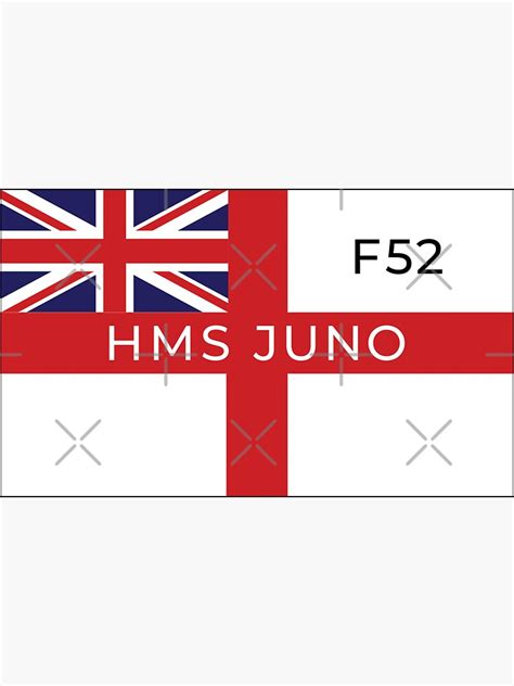 Hms Juno On British White Ensign F52 British Navy Type 12i Leander