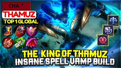 Former Top Global Thamuz Gameplay Mobile Legend Youtube