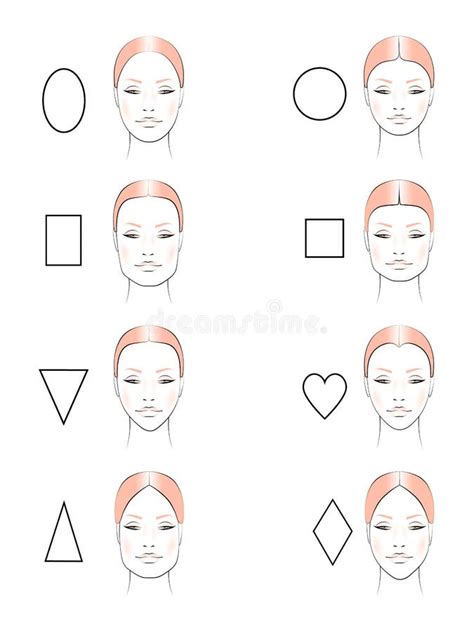 Anime Girl Face Template