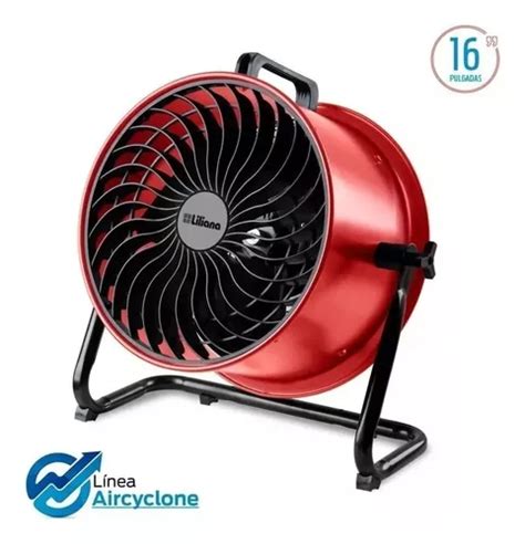 Ventilador Turbo Industrial Liliana Vthd16r 16 Pulgadas 200w Color De