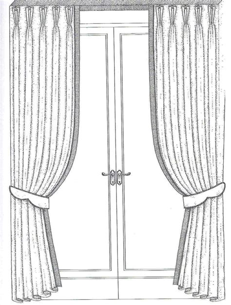 Sketch Curtains At Paintingvalley Explore Collection Of Sketch