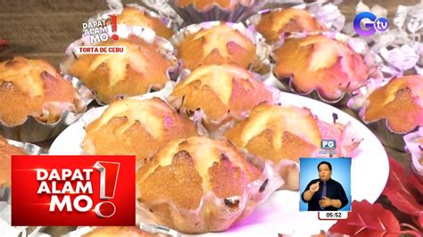 Cebu Delicacy Na Torta Paano Ginagawa Dapat Alam Mo Video