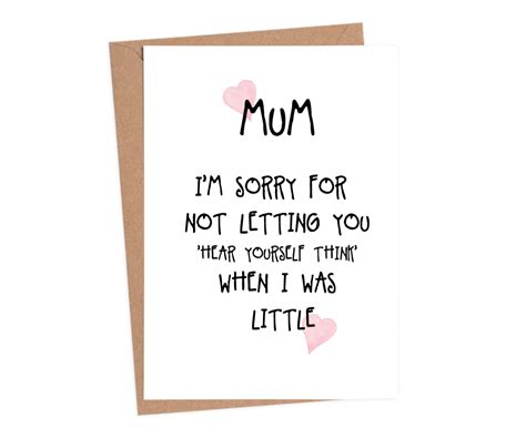 Sarcastic Mothers Day Cards Funny Mothers Day Cards Personalised