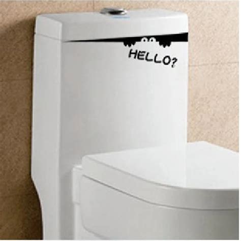 Buy 3pcs Diy Funny Monster Toilet Decal Bathroom Wall