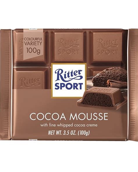 Ritter Sport Cocoa Mousse Chocolate