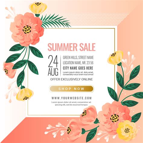 Vector Summer Sale Banner 586731 Vector Art at Vecteezy