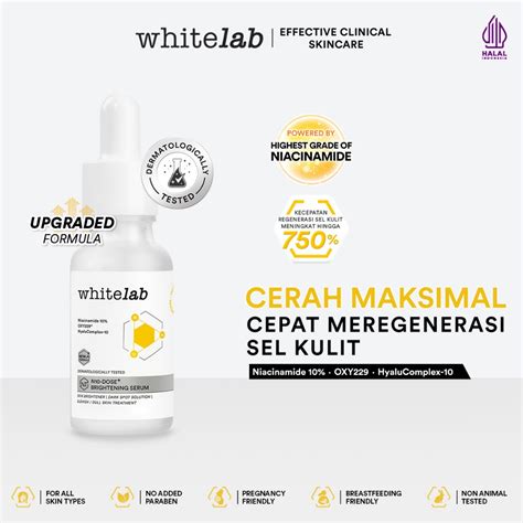 Jual UPGRADED FORMULA Whitelab N10 Dose Intense Brightening Serum