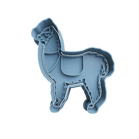 Alpaca Cookie Cutter Stl Cookie Cutter Stl Store Design Optimized