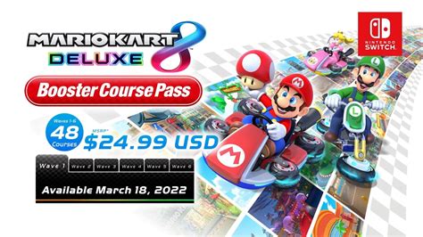 Mario Kart 8 Deluxe Booster Course Pass Dlc Announced Wave 1