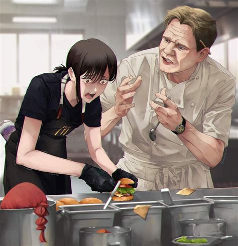 Kobeni and Gordon Ramsay | Веселые мемы, Смешные мемы, Мемы