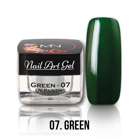 Green 07 - UV Nail Art Gel - Rebecca Orme Nail Pro