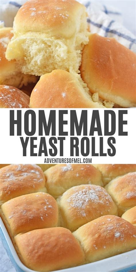 Recipe For Homemade Yeast Rolls Artofit