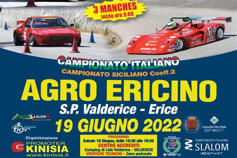 Campionato Italiano Slalom Iscrizioni Aperte Allo Slalom Agro Ericino