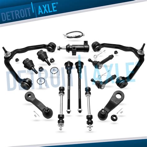 Pc Front Upper Control Arm Ball Joints Tie Rods For Chevrolet Tahoe